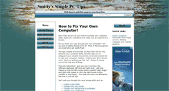 Desktop Screenshot of pctips.smittystips.com