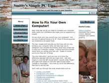 Tablet Screenshot of pctips.smittystips.com